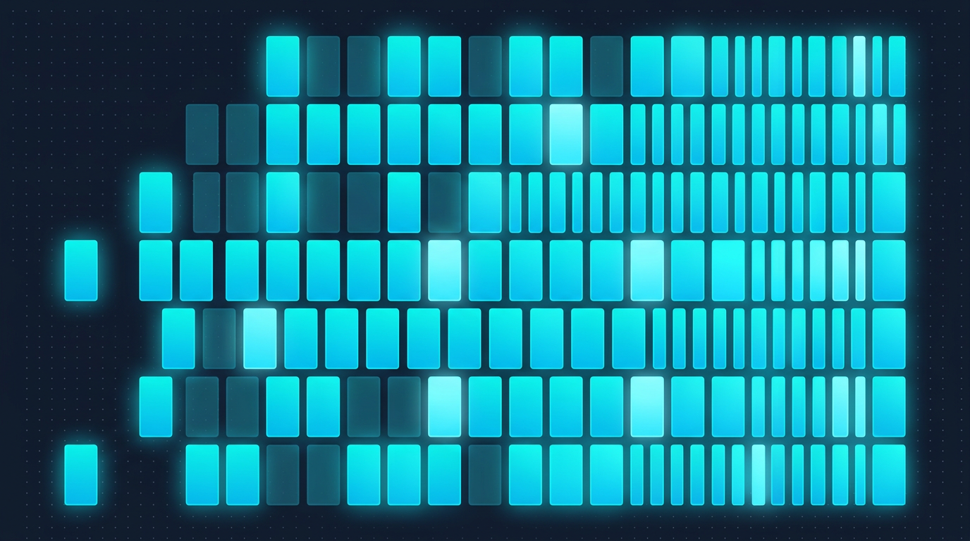Weekly ad creative volume by spend tier in 2026